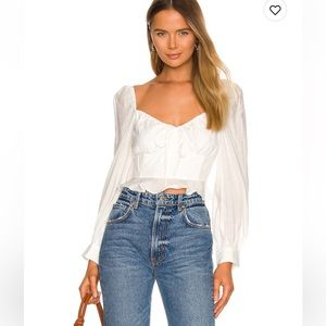 Bardot Edita Blouse in Ivory